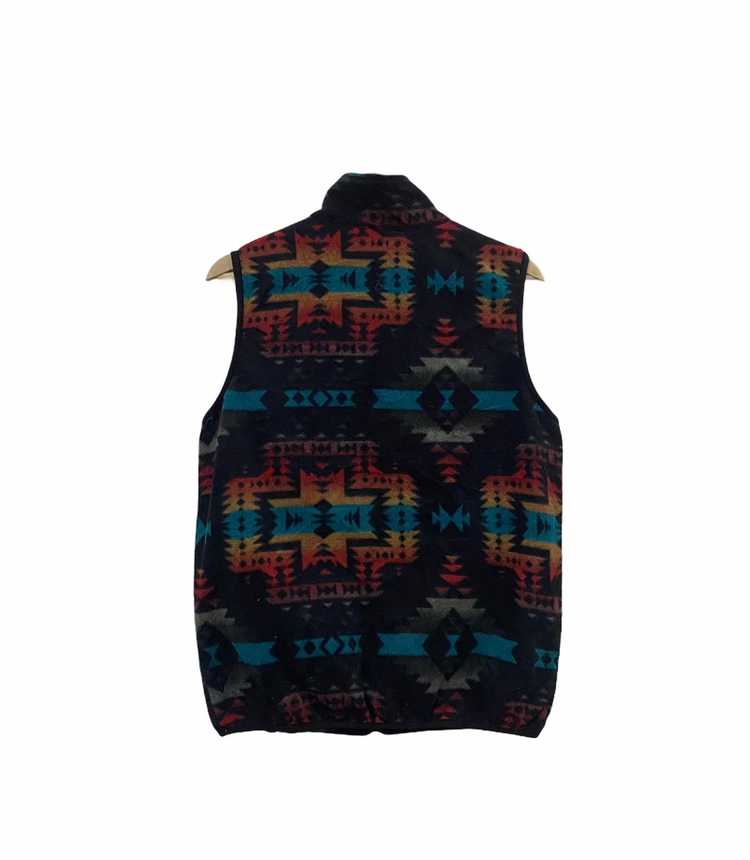 Aztech Mountain × Navajo × Vintage Vtg Vest Rever… - image 2