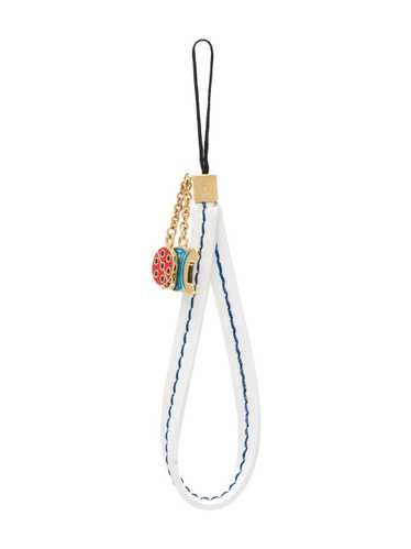 Céline Pre-Owned 1970's ladybug keyring - White
