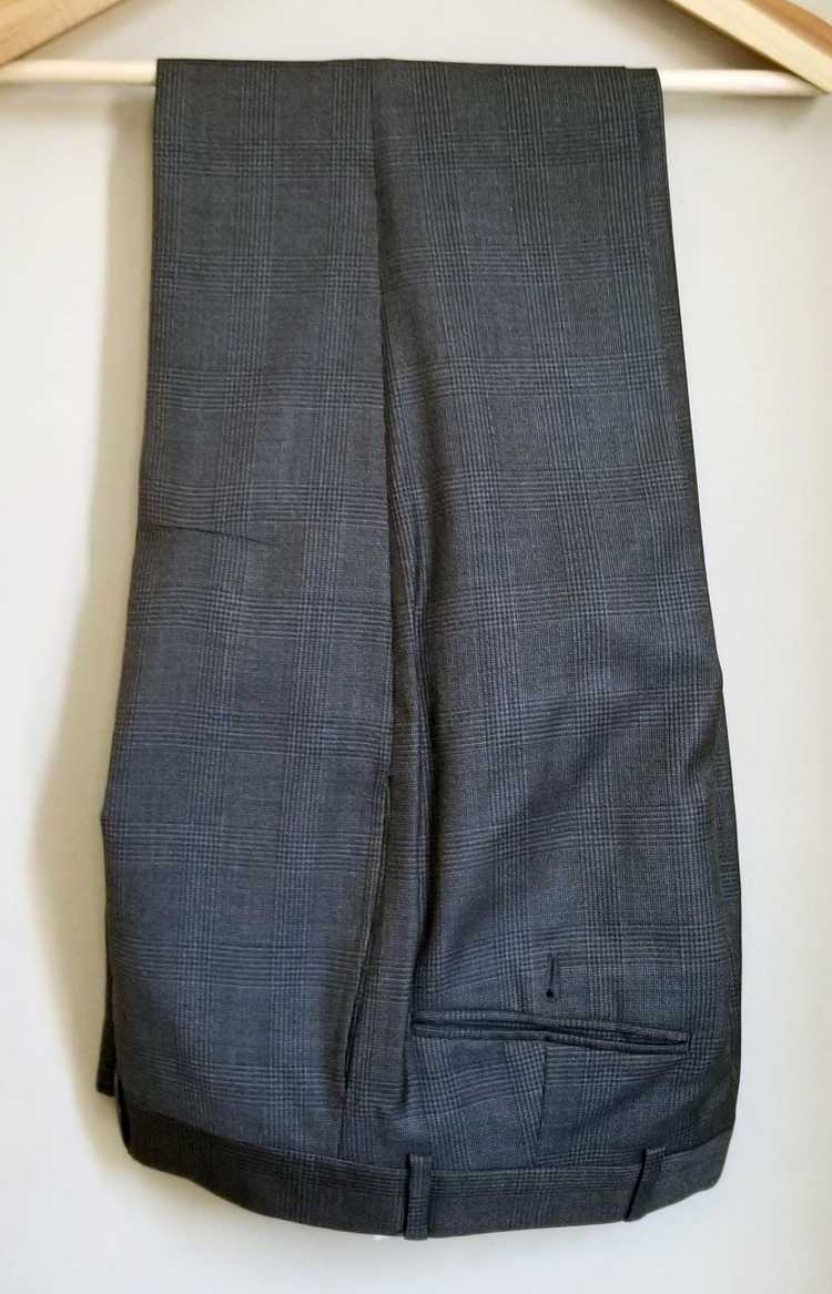 Tommy Hilfiger Charcoal Plaid Slim Fit Suit - image 7