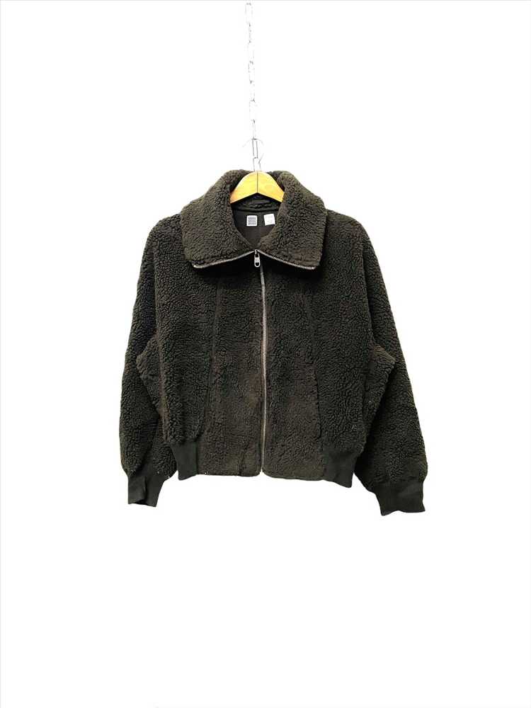 Uniqlo Uniqlo U Sherpa Bomber Jacket - Gem