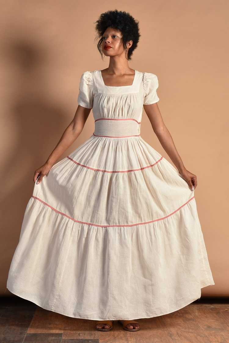 Amma 30s Cotton Gauze Prairie Dress - image 2