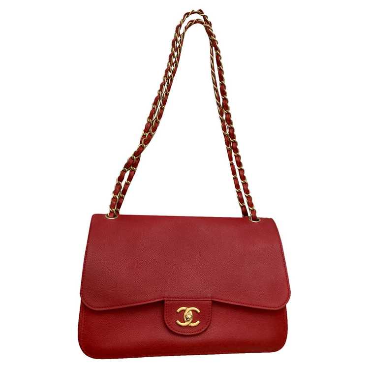 Chanel Timeless Classic Leather in Red - image 1