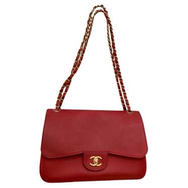 Chanel Timeless Classic Leather in Red - image 1