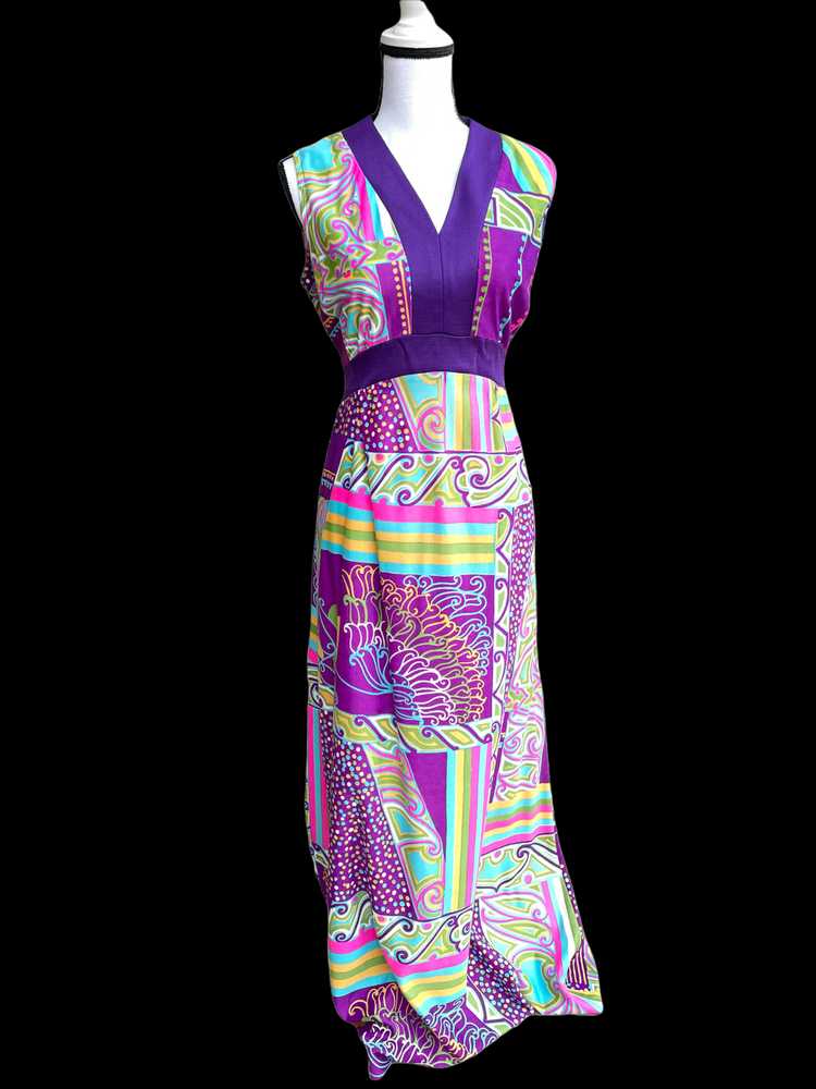 Vintage 60s Maxi Dress - image 3