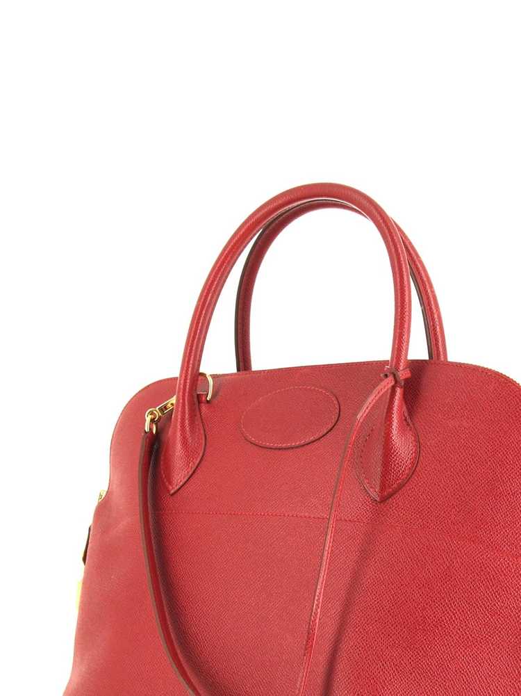 Hermès Pre-Owned 1994 Bolide 35 2way bag - Red - image 4