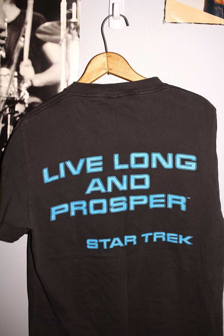 Movie × Vintage 90s Star Trek Spock Vulcan T-Shirt - image 3