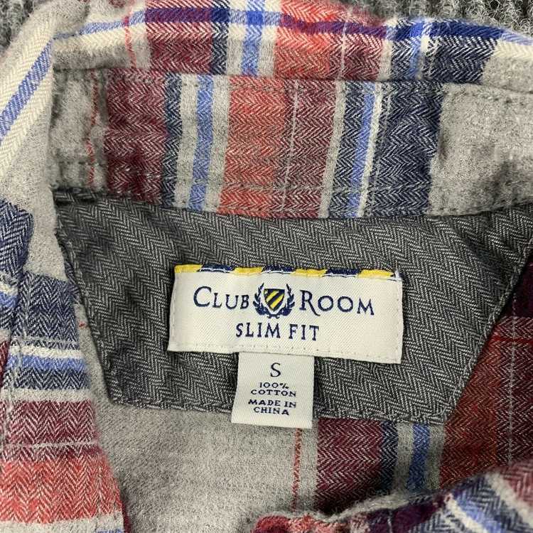 Club Room Club Room Slim Fit Plaid Flannel Button… - image 2