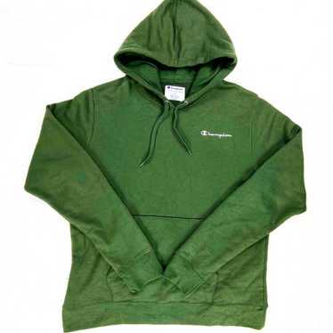 emerald green champion hoodie