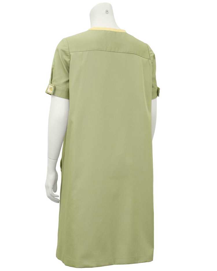 Geoffery Beene Green Day Dress - image 2