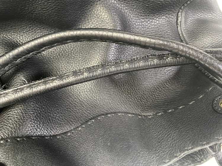 Fendi FENDI black selleria leather bag - image 14