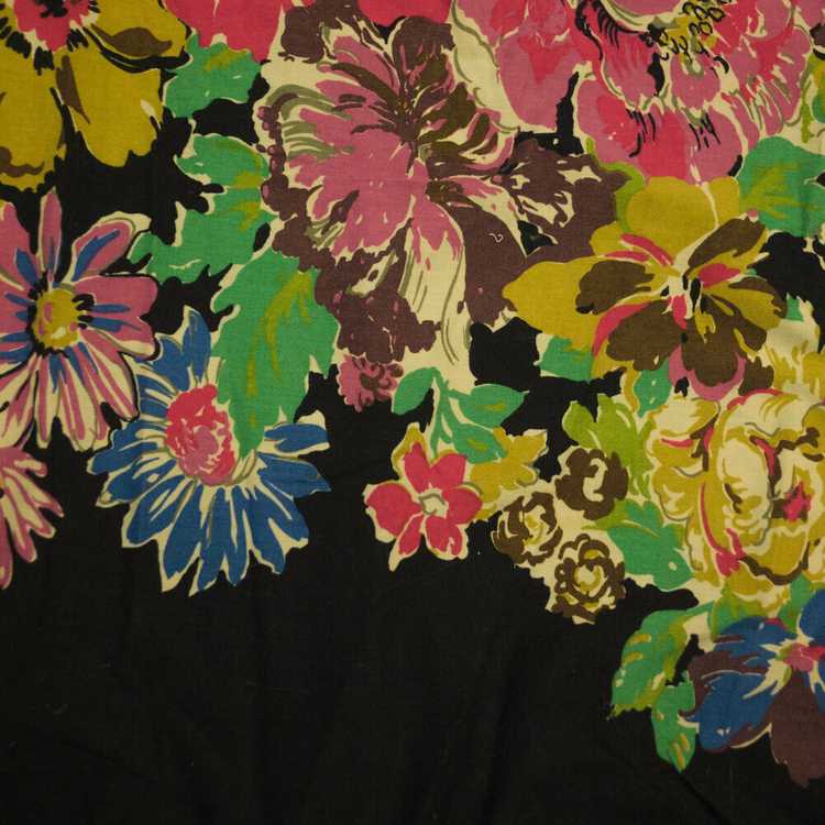 1970s-80s Koos van den Akker floral tent dress - image 4
