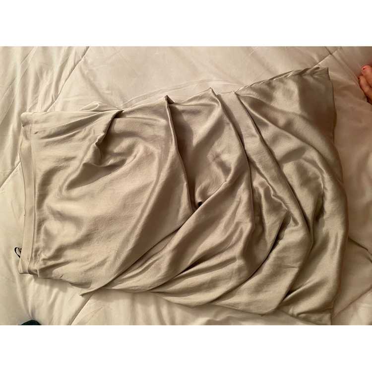 Elisabetta Franchi Skirt Silk in Silvery - image 2