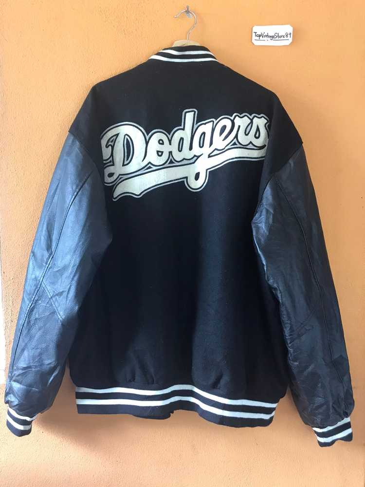 La Dodgers × MLB × Varsity Jacket Reversible Vint… - image 4