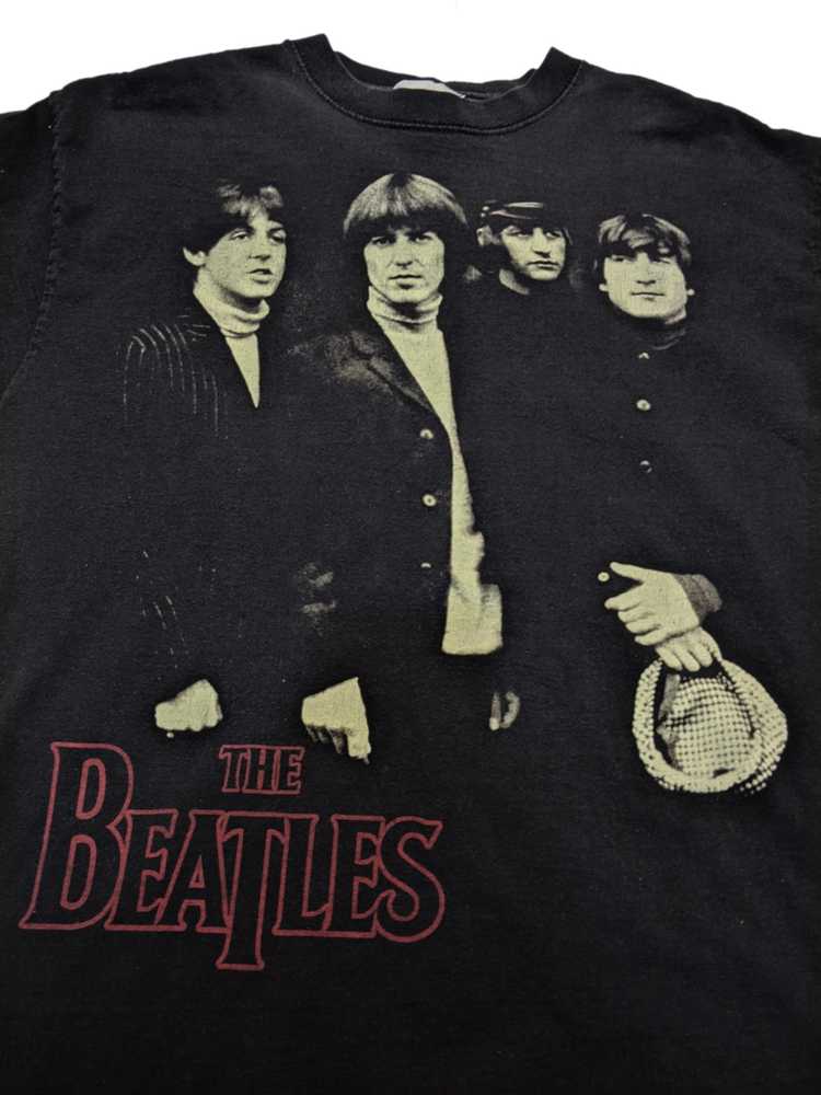 Band Tees The Beatles Large Black Vintage 2008 Po… - image 2