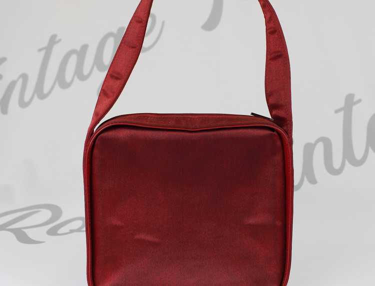 Gucci Tom Ford Red Satin Mini Bag logo - image 4