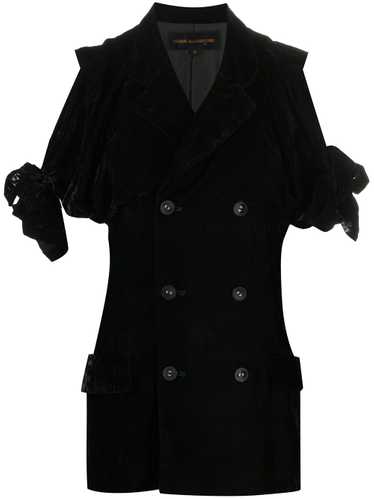 Comme Des Garçons Pre-Owned 1980s velvet jacket -… - image 1