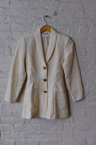 1990’s | Chantal Thomass | Quilted Cream Jacket