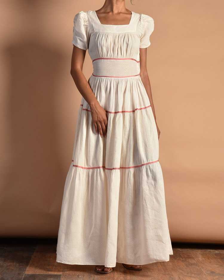 Amma 30s Cotton Gauze Prairie Dress - image 1