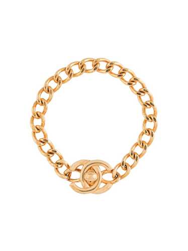 Chanel Pre-Owned 1996 CC turn-lock bracelet - GOLD