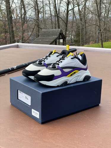 dior b22 purple yellow