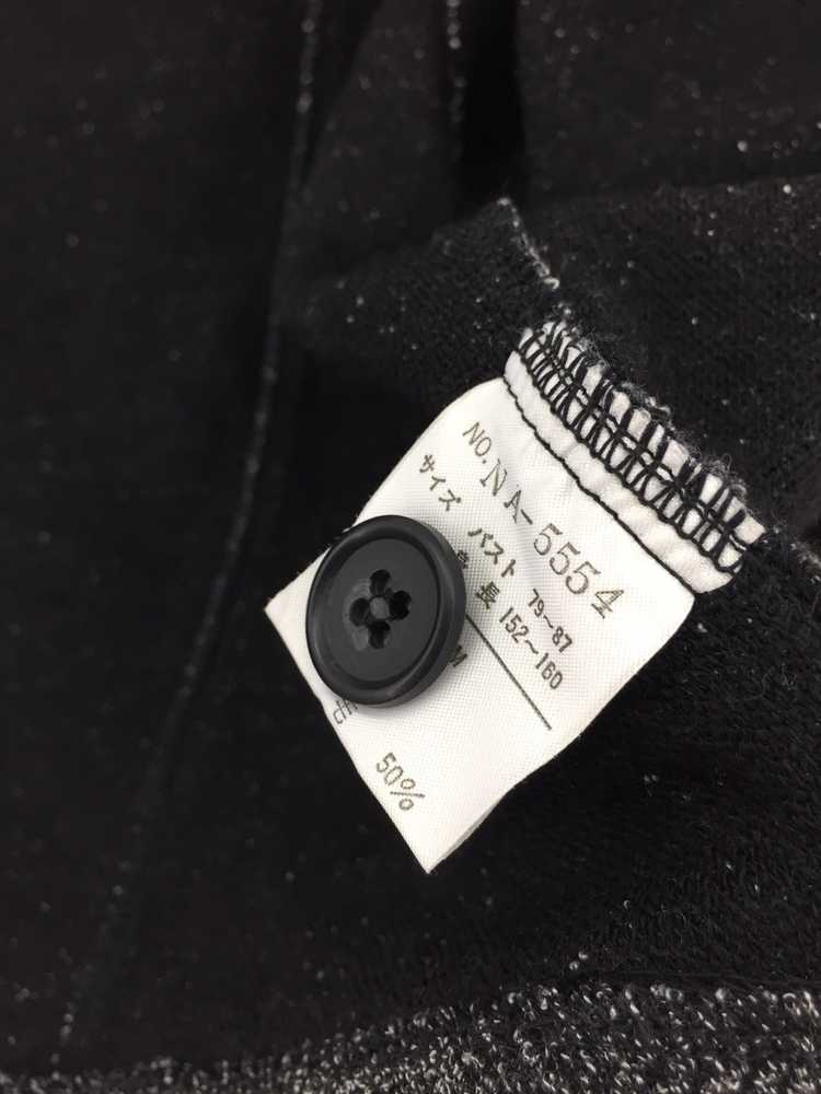 Japanese Brand M2 Co.Ltd Wool Knit Caban Nice Des… - image 9