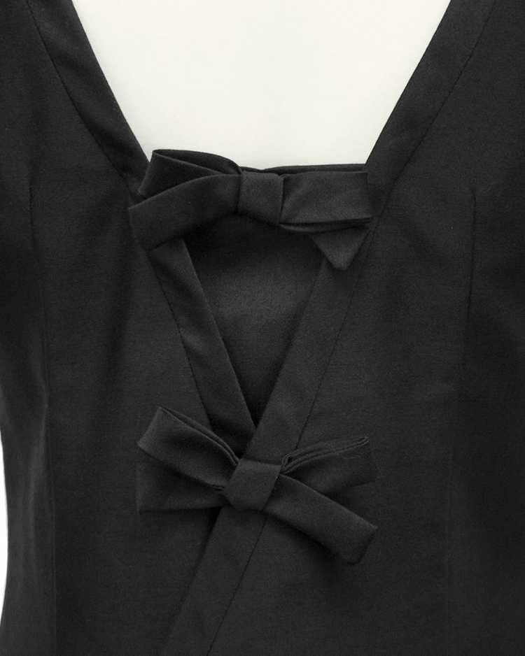 Lanz Black Cocktail Shift Dress - image 4
