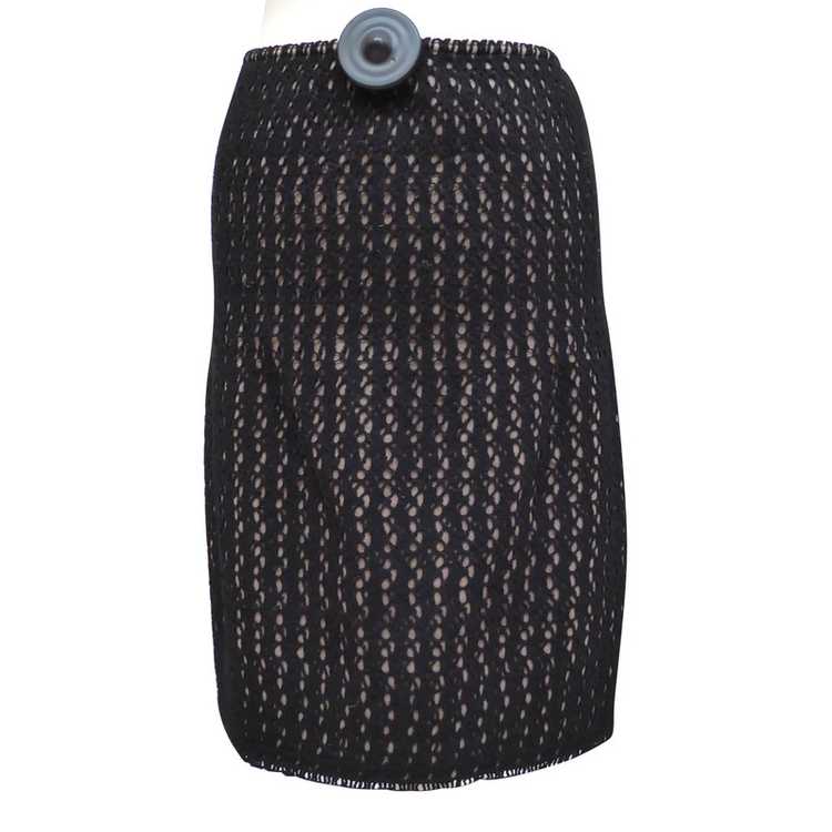 Alaïa skirt with crochet lace - image 3