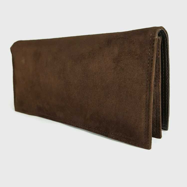 Bally Clutch Bag Suede in Brown - image 3
