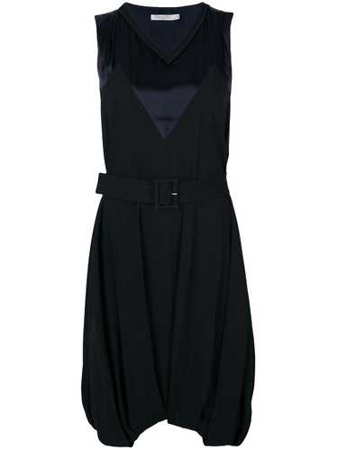 Christian Dior pre-owned belted balloon dress - Bl