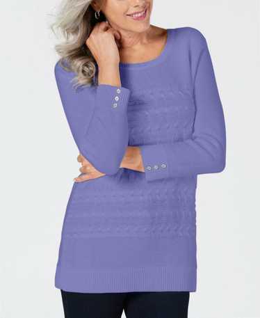 Karen Scott Pullover Sweater - image 1