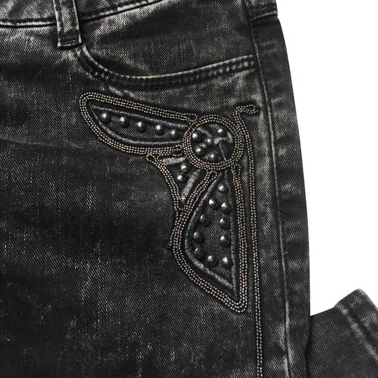 Sandro Embroidered jeans - image 3