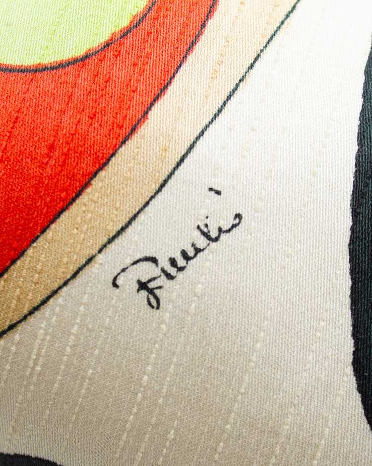 Emilio Pucci Multi Colour Frame Bag with White Le… - image 6