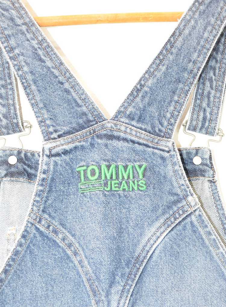 1990’s Tommy Denim Overall Dress - image 4