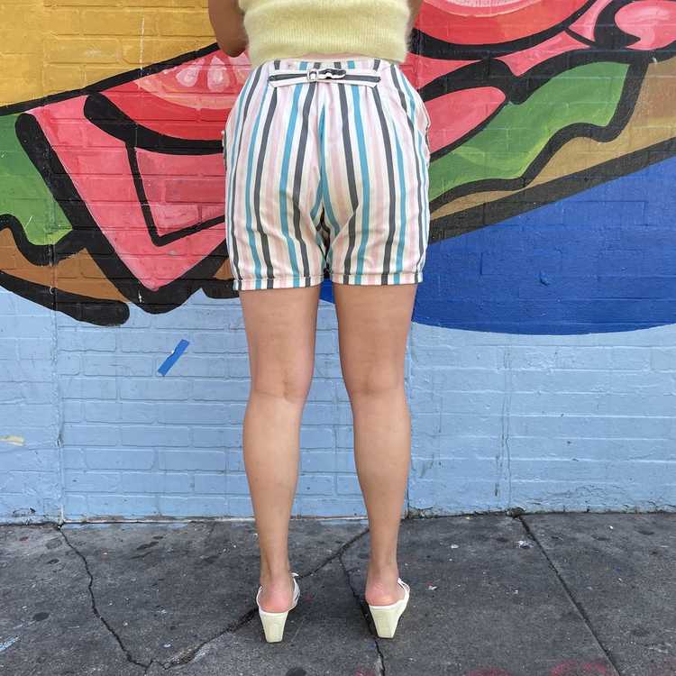40s Candy Striped Shorts - image 7