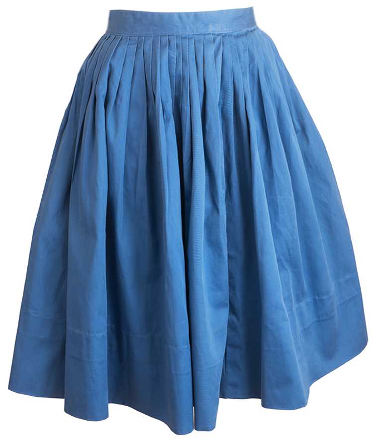 1940s Pleated full skirt - image 2
