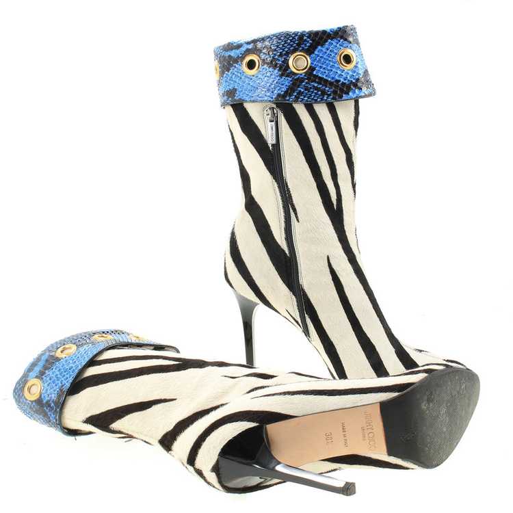 Jimmy Choo Ankle boots in Zebra look - image 5