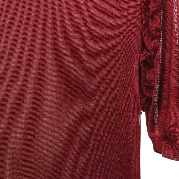 Pringle Of Scotland Knit shirt in wine red - image 5