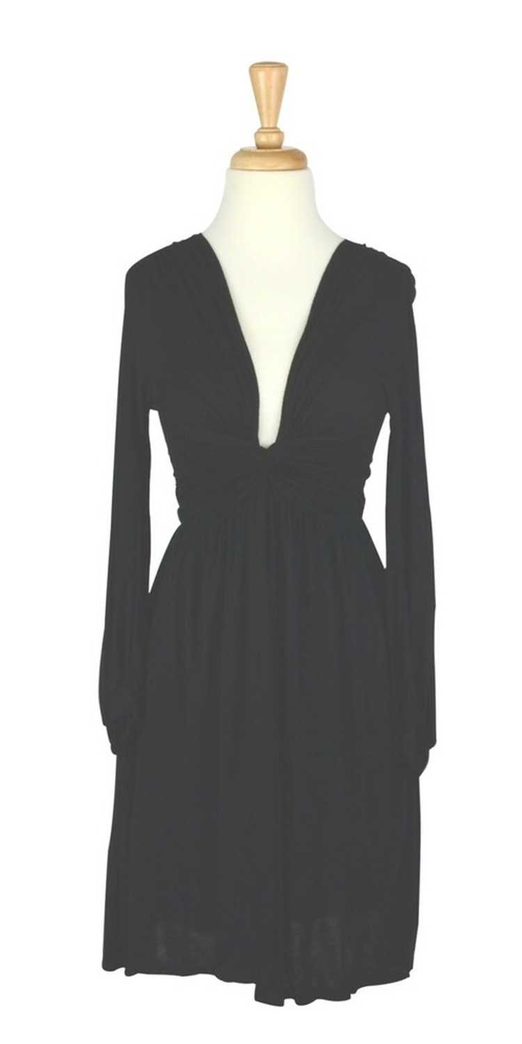 Mason Black Knot Jersey Dress - image 1