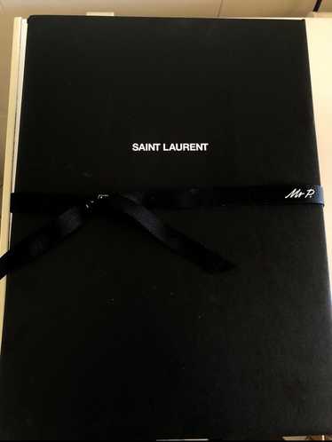 Saint Laurent Paris Andy Leather Sneakers