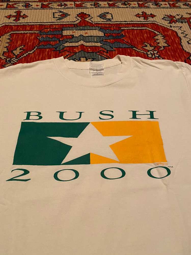 Vintage 1999 Bush 2000 “Sic ‘Em George” T-shirt - image 2