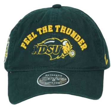 Gray North Dakota St State NDSU Bison NCAA Flat Bill Snapback Baseball Hat Cap