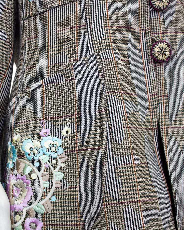 Christian Lacroix Brown and Grey Tweed Suit With … - image 5