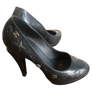 Chanel Wedges Patent leather in Black - image 1