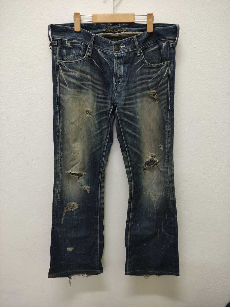 Vanquish Vanquish Distressed Denim Pant Made in J… - image 1