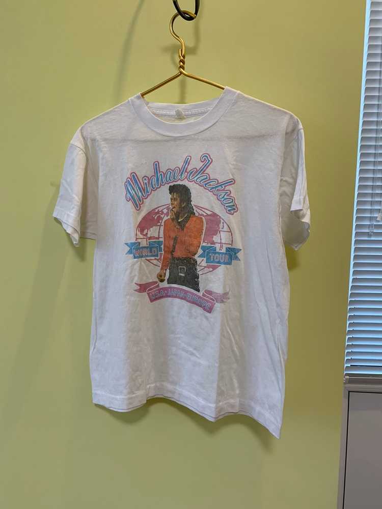 Michael Jackson Thriller T-Shirt Vintage Rap Tee Astroworld Travis Scott  Jordan Hip Hop Tour Pop Japan Music Band 80S Merch Prince 90S Bad - Bluefink