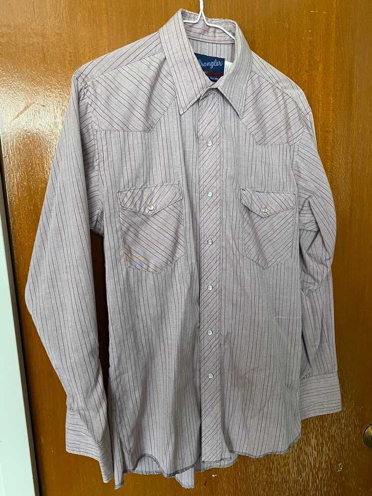Wrangler Vintage, Wester Long-Sleeve Shirt - image 1
