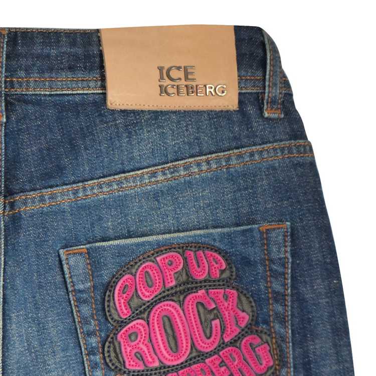 Iceberg Jeans with logo patch - image 3