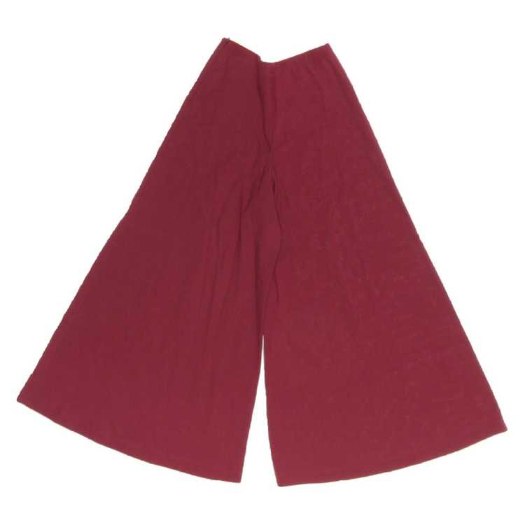 Maliparmi Trousers Linen in Bordeaux - image 2