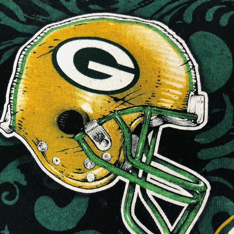 NFL × Vintage Vintage Green Bay Packers Black Fro… - image 3