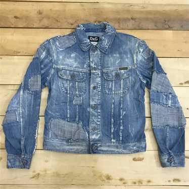 Distressed Denim × Dolce & Gabbana Z33 DOLCE&GABBA